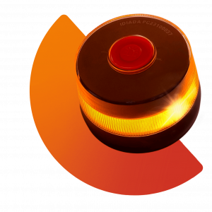 Luz de emergencia V16 geolocalizable